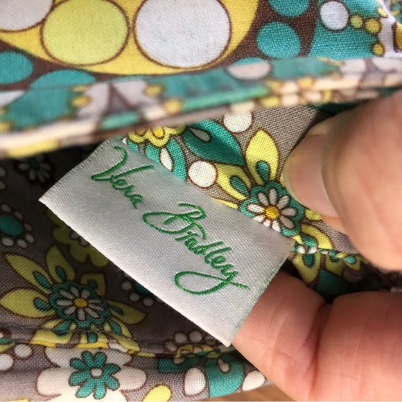 Vera Bradley Lemon Parfait Tiny Traveler Crossbody - Picture 6 of 14